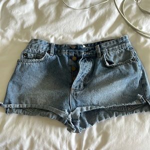 Revolve denim shorts